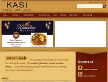 Tablet Screenshot of kasifoods.com